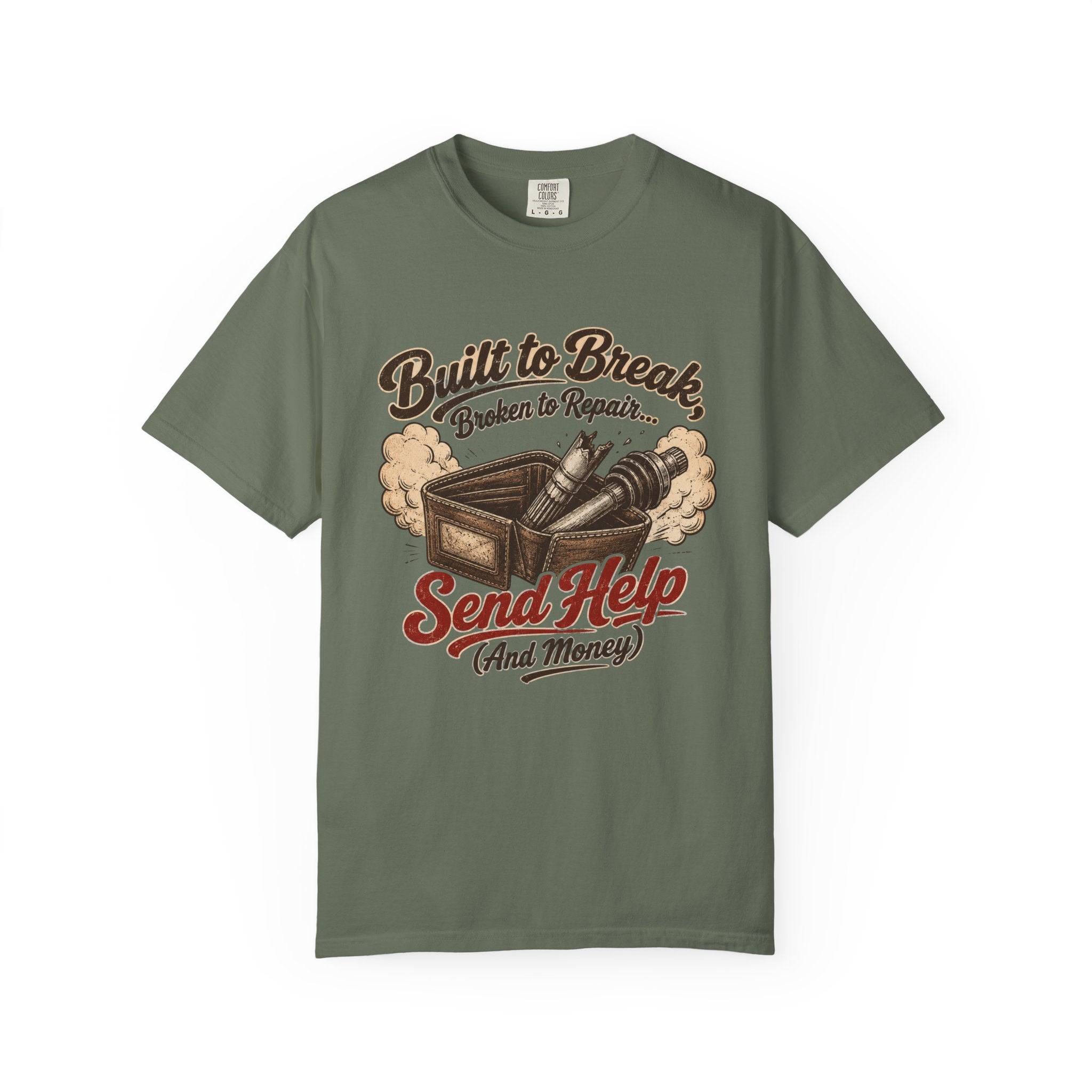 Built To Break Send Money T-Shirt