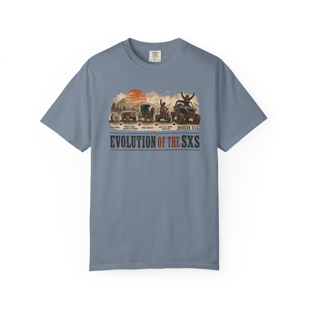 Evolution of the SXS T-Shirt