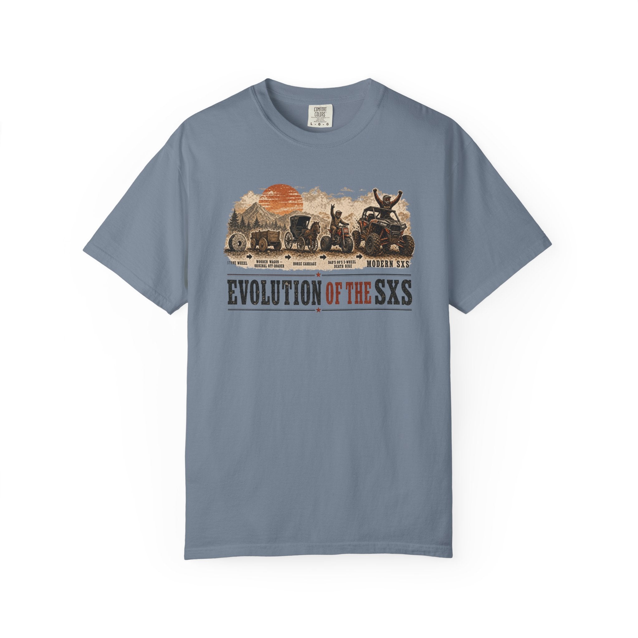 Evolution of the SXS T-Shirt